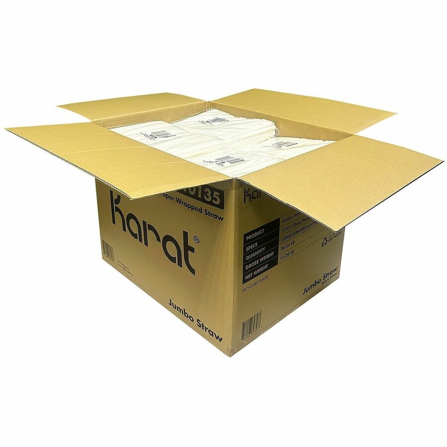 7.8" Height x - Clear - 500 / Box