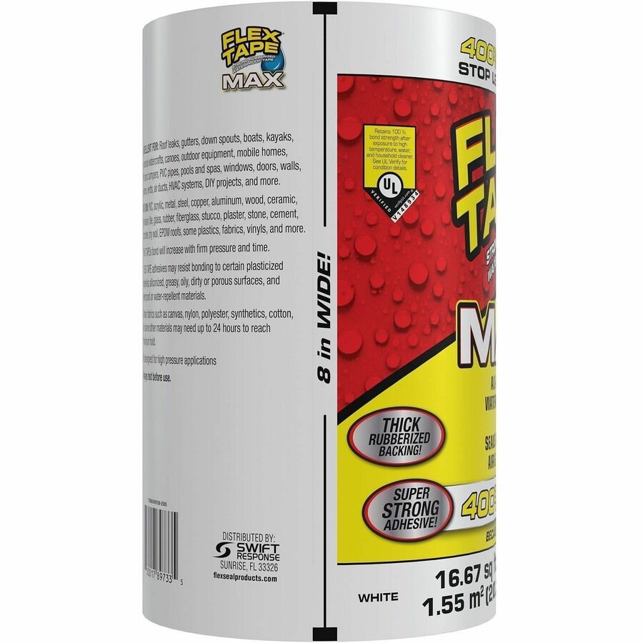 TAPE;MAX;8"X25;WHITE