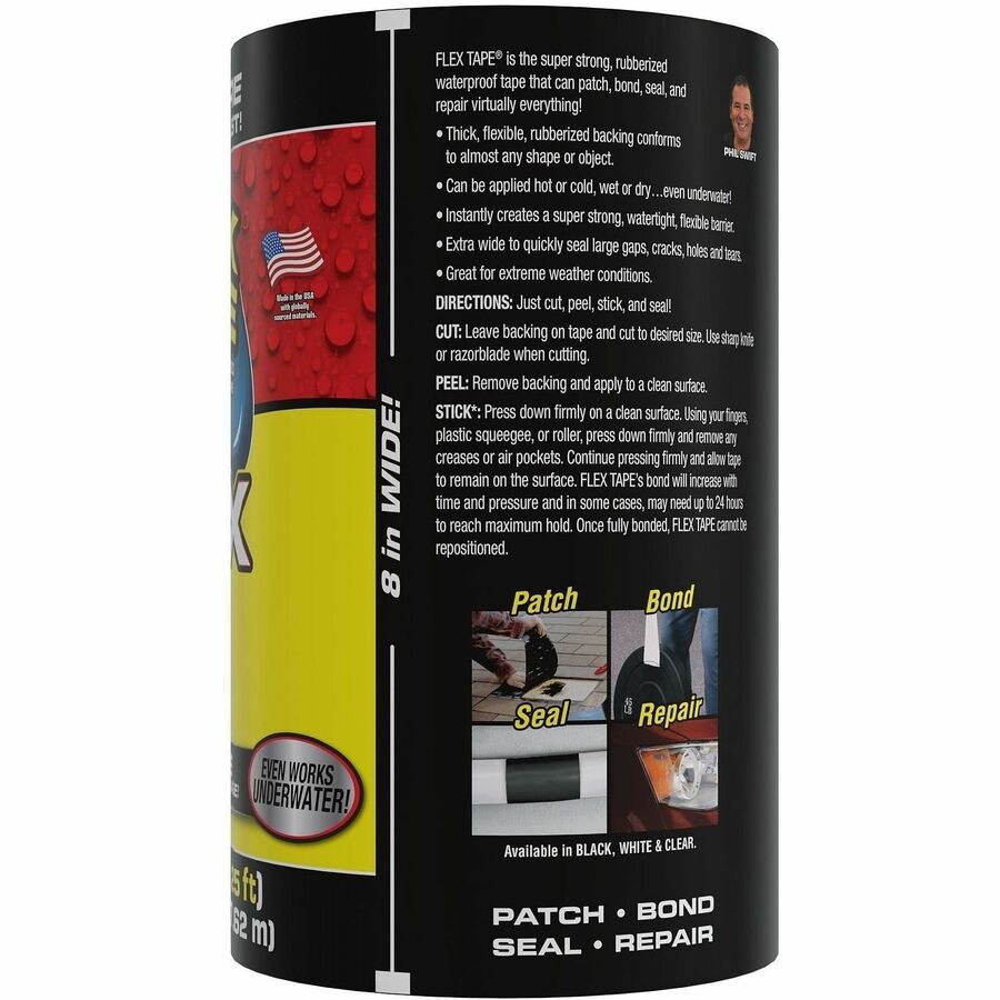 TAPE;MAX;8"X25;BLACK