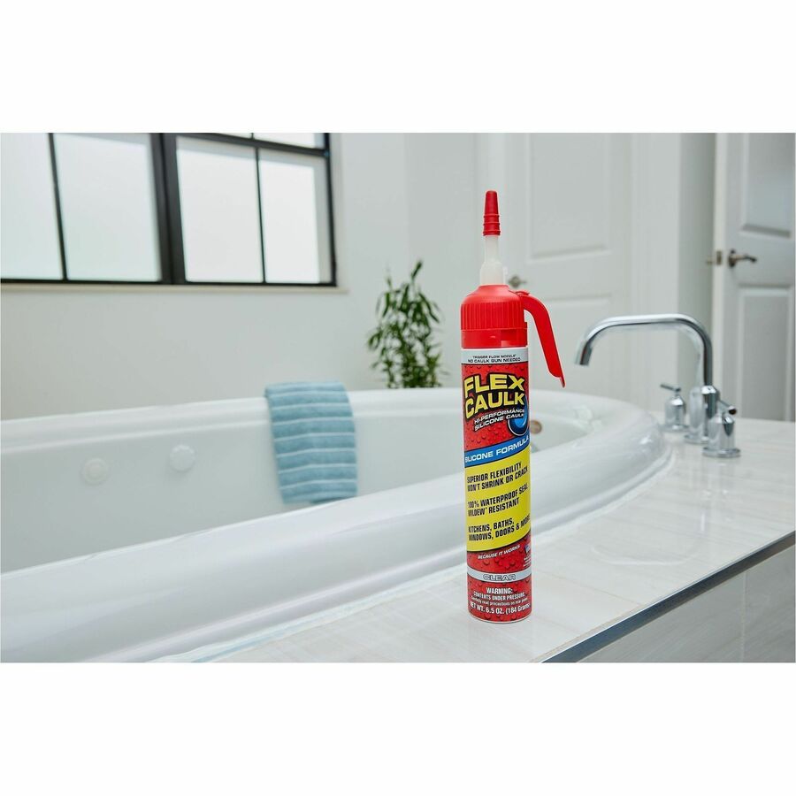 SILICONE;CAULK;6.5OZ;CLR