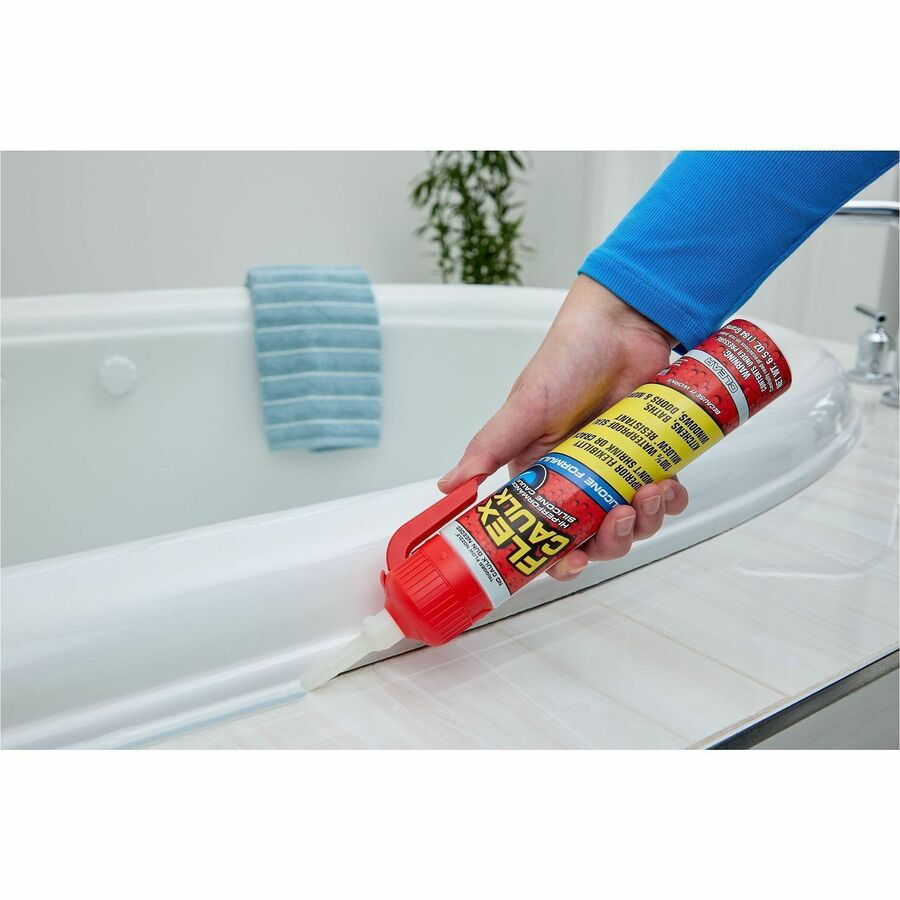 SILICONE;CAULK;6.5OZ;CLR