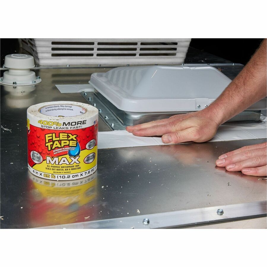 TAPE;MAX;4"X25;WHITE