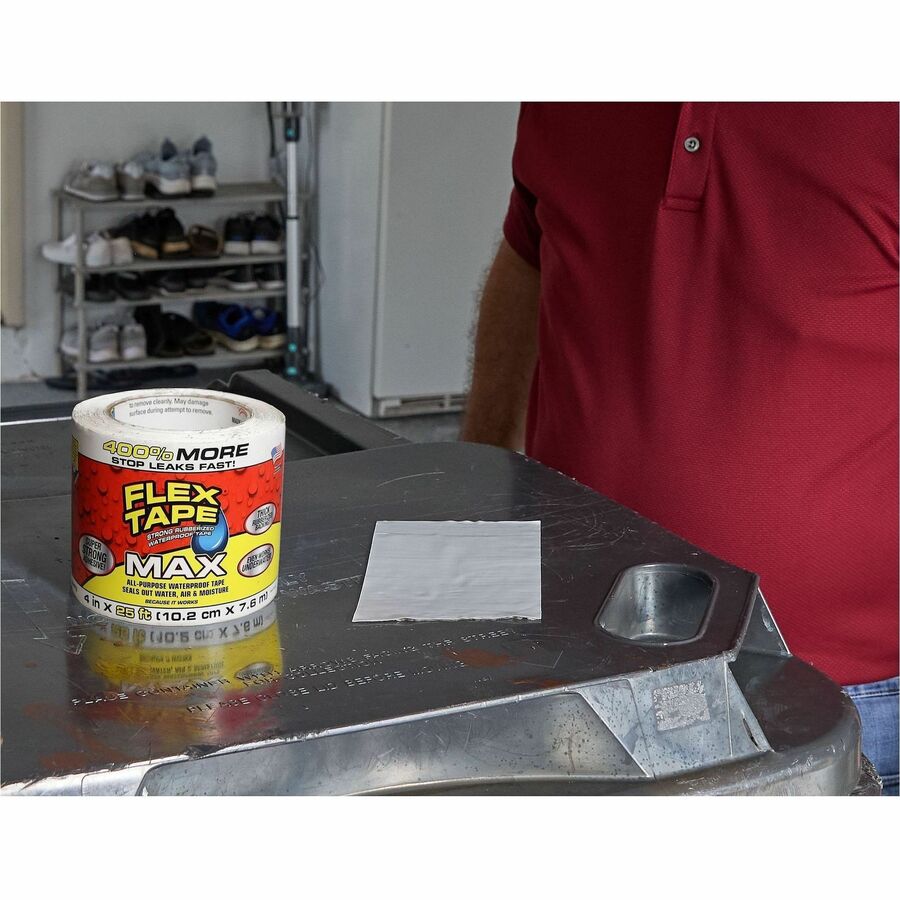 TAPE;MAX;4"X25;WHITE