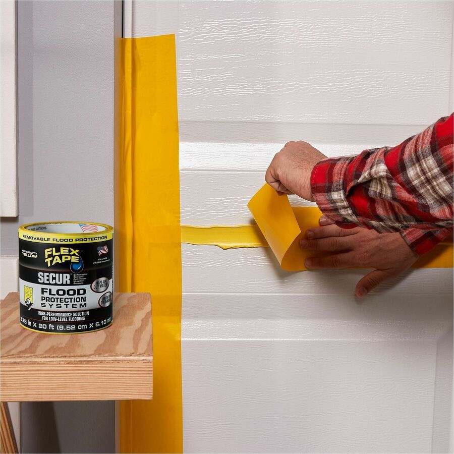 TAPE;7.5"X50;YELLOW