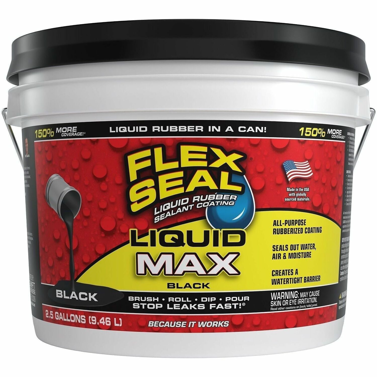 RUBBER;LIQUID;2.5GAL;BLK