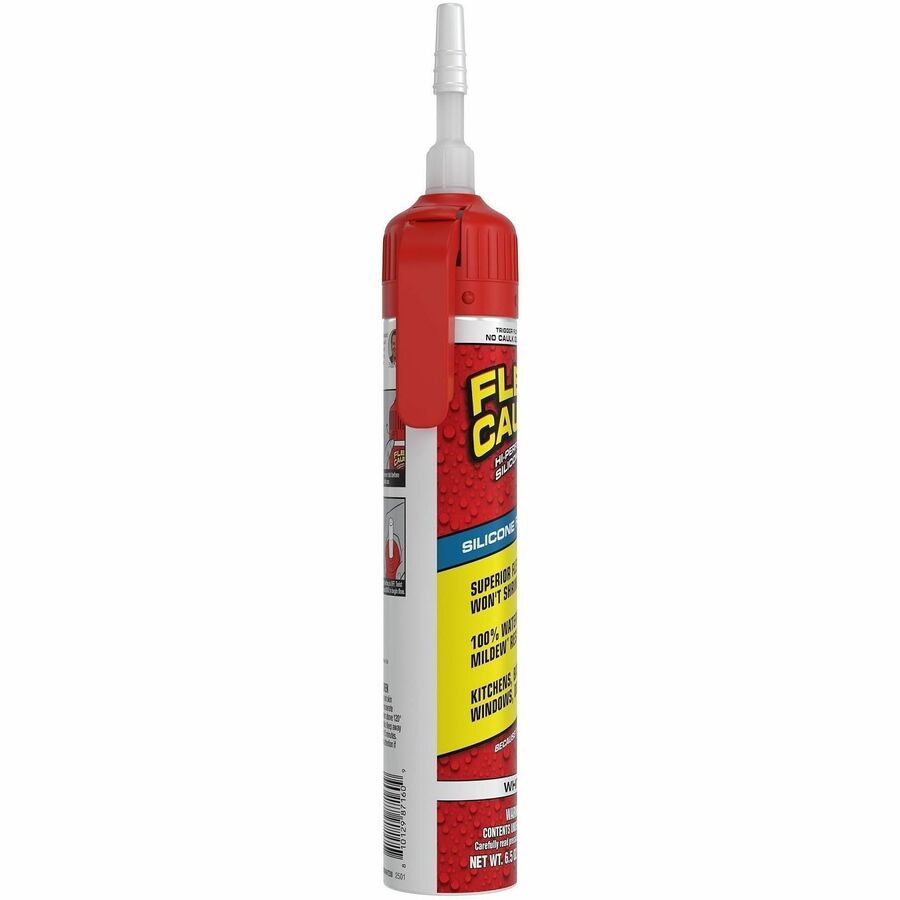 SILICONE;CAULK;6.5OZ;WHT