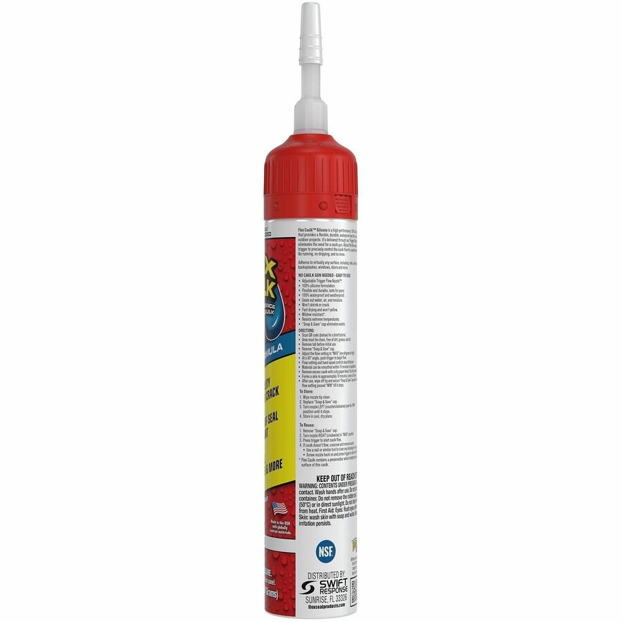 SILICONE;CAULK;6.5OZ;WHT