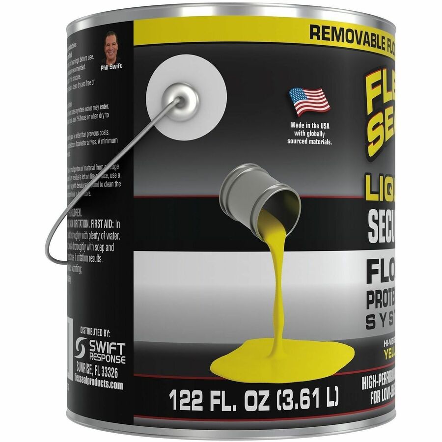 RUBBER;LIQUID;122OZ;YELLOW