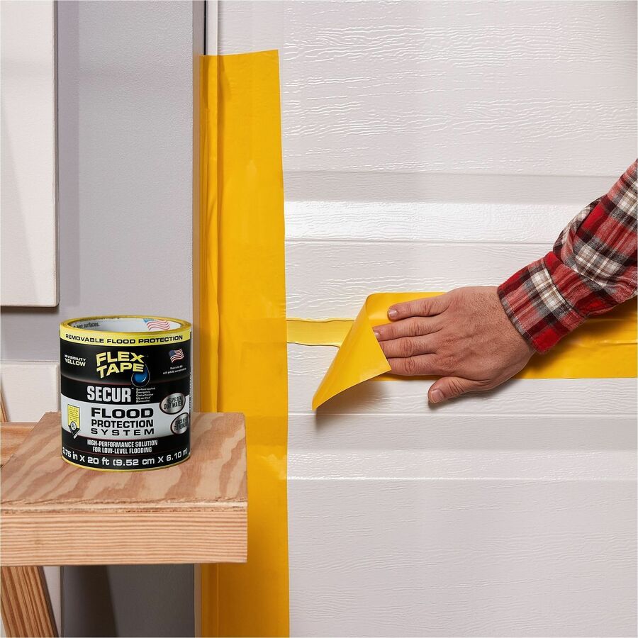 TAPE;3.75"X50;YELLOW