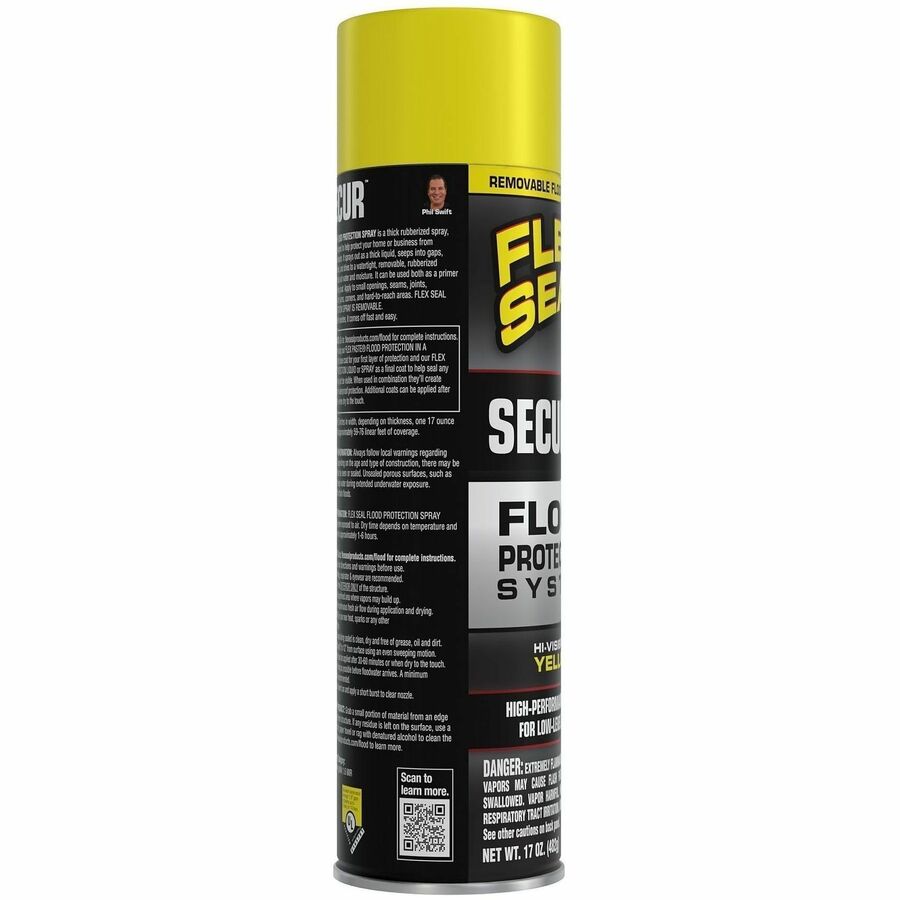 RUBBER;SPRAY;17OZ;YELLOW
