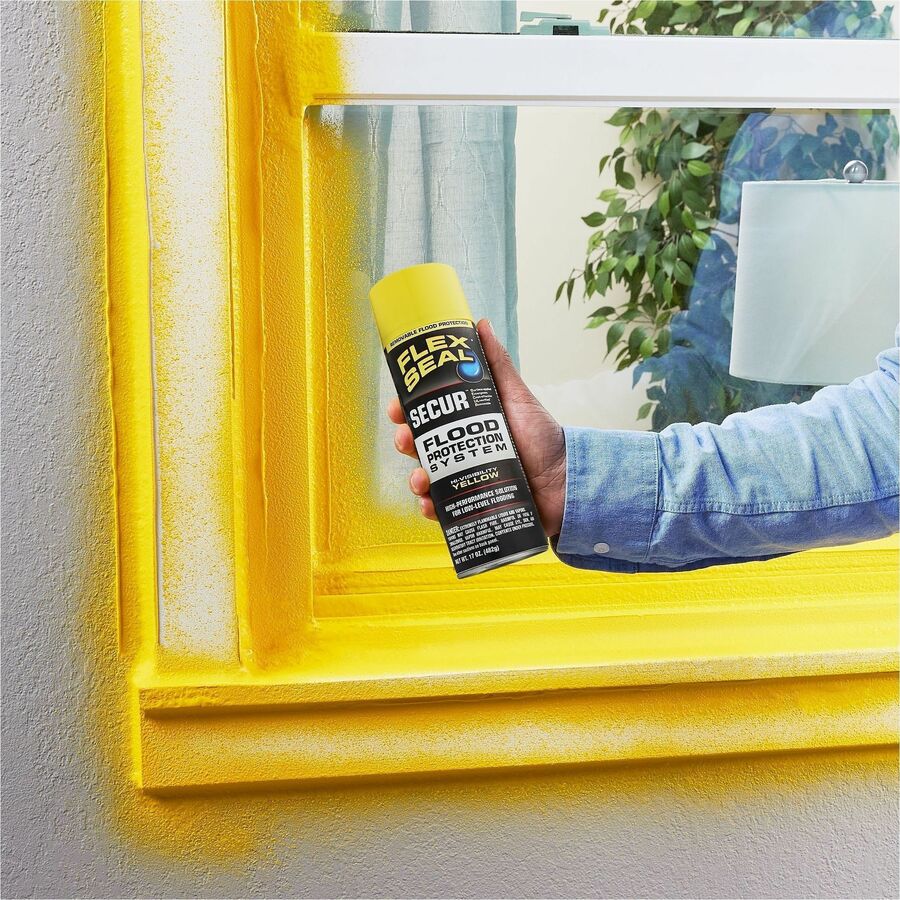 RUBBER;SPRAY;17OZ;YELLOW