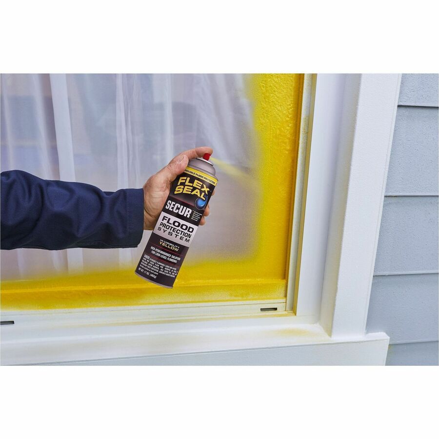 RUBBER;SPRAY;17OZ;YELLOW