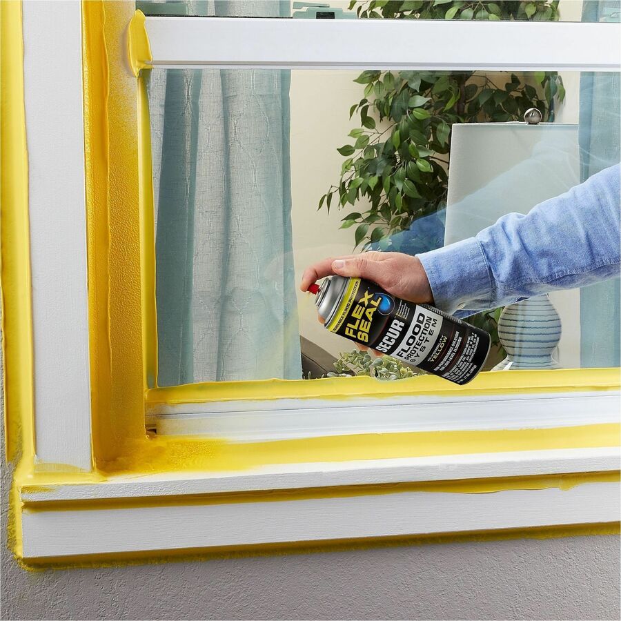 RUBBER;SPRAY;17OZ;YELLOW