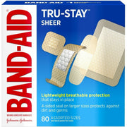 Assorted Sizes - Blue, Red, White - 80 / Box