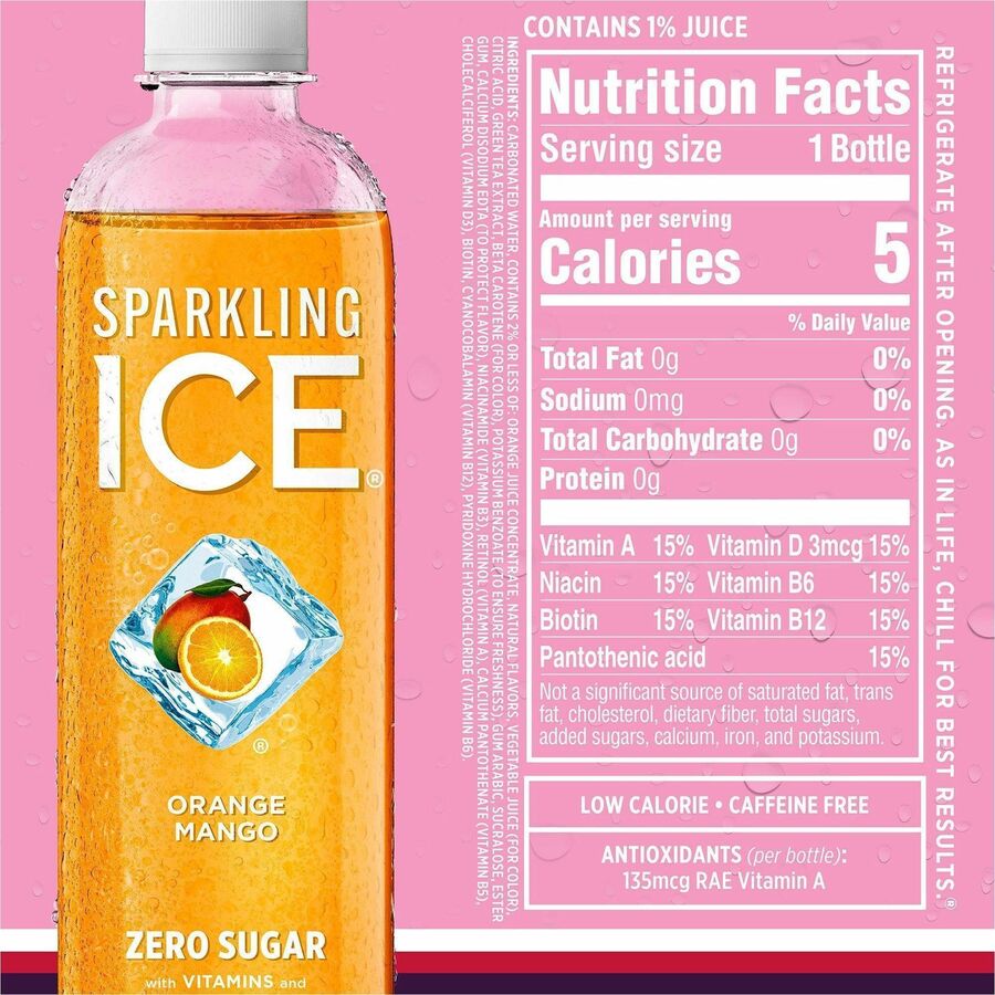 Talking Rain Sparkling ICE Purple-Variety Flavor Sparkling Water