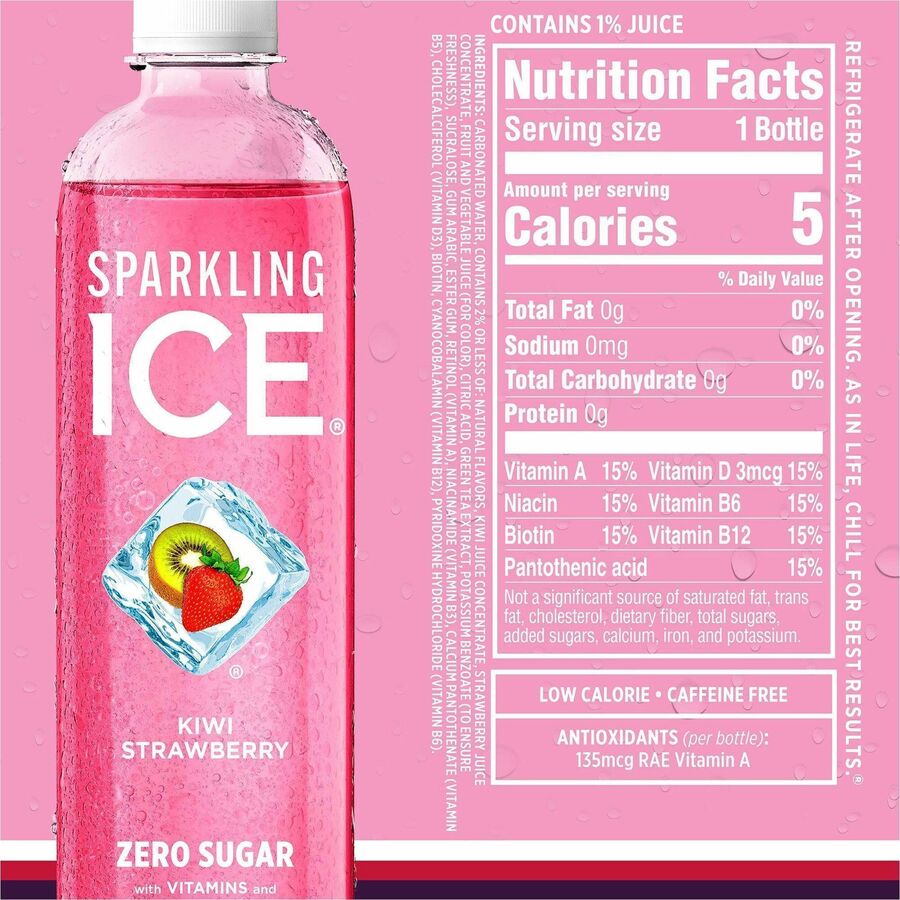 Talking Rain Sparkling ICE Purple-Variety Flavor Sparkling Water