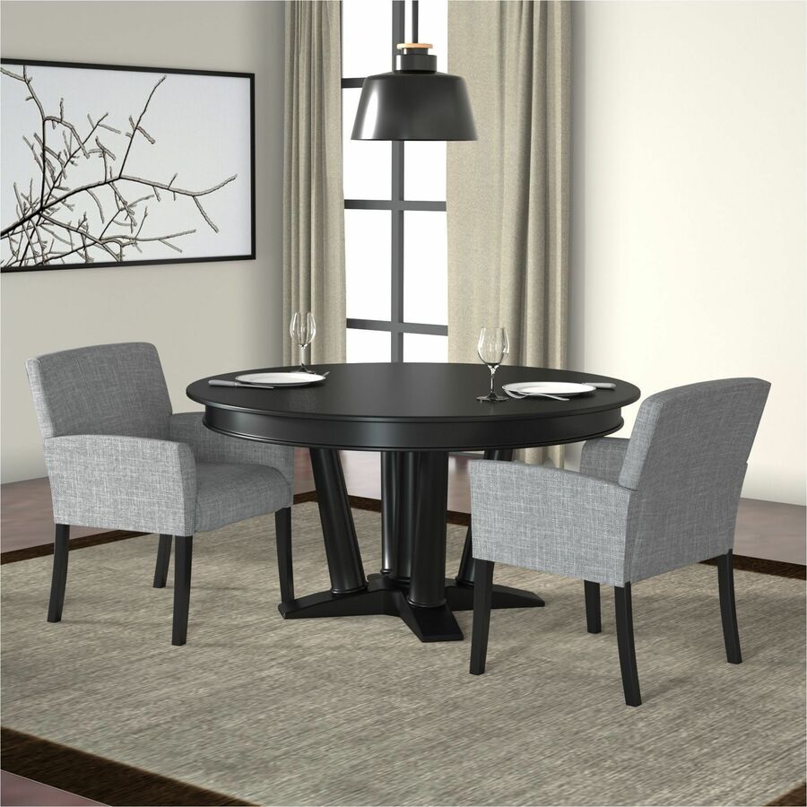 Chair;Guest;Linen;Grey