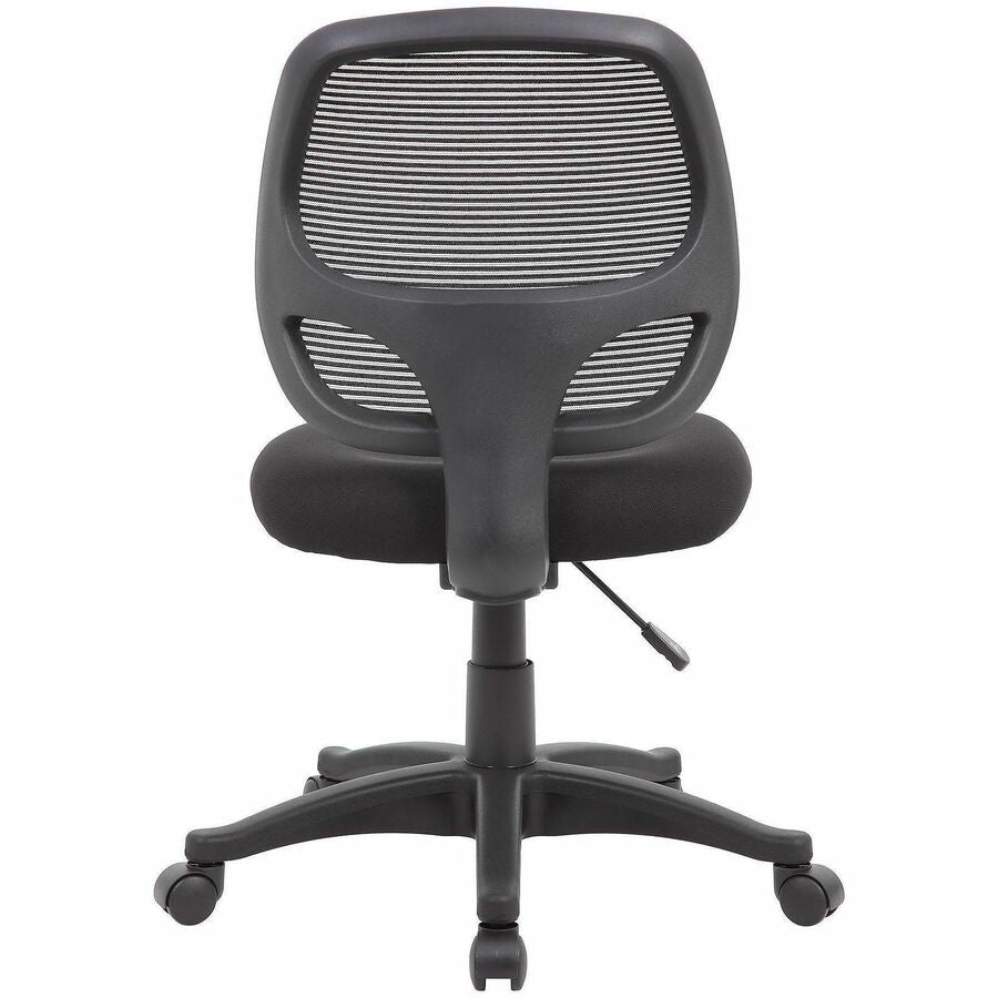 High Density Foam (HDF) Seat Material - Mesh Back Material - 5-star Base - Black - Mesh, Fabric - 1 Each