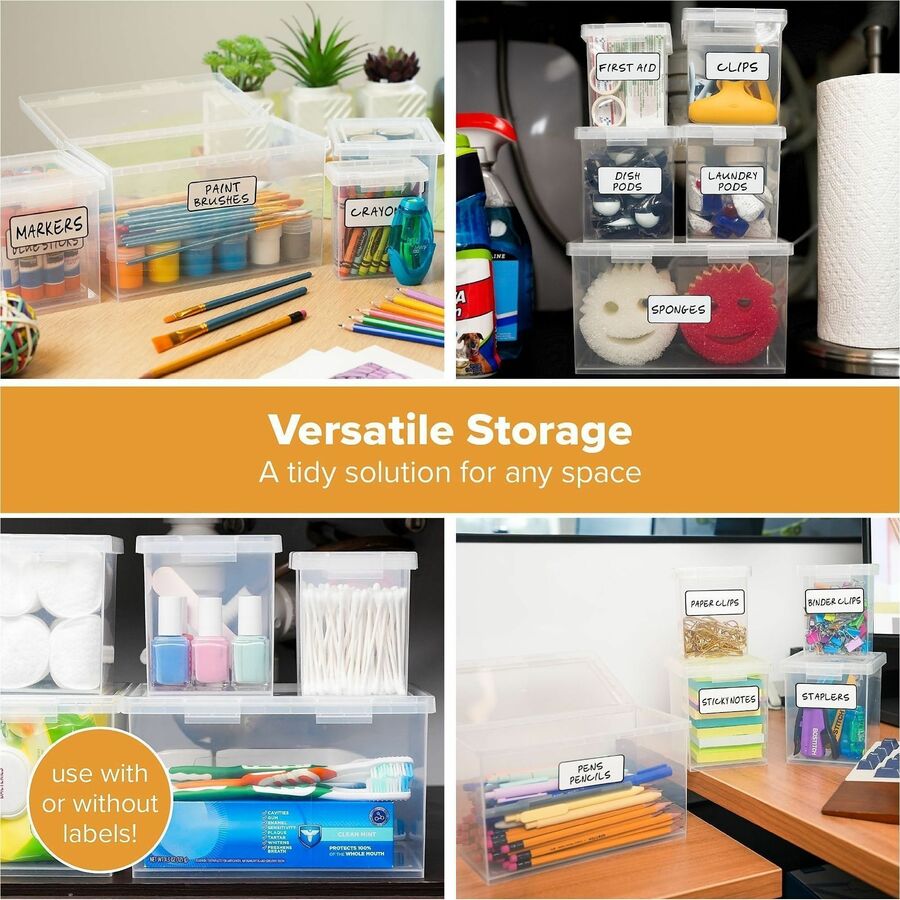 Nest; Stacking Boxes; Clear