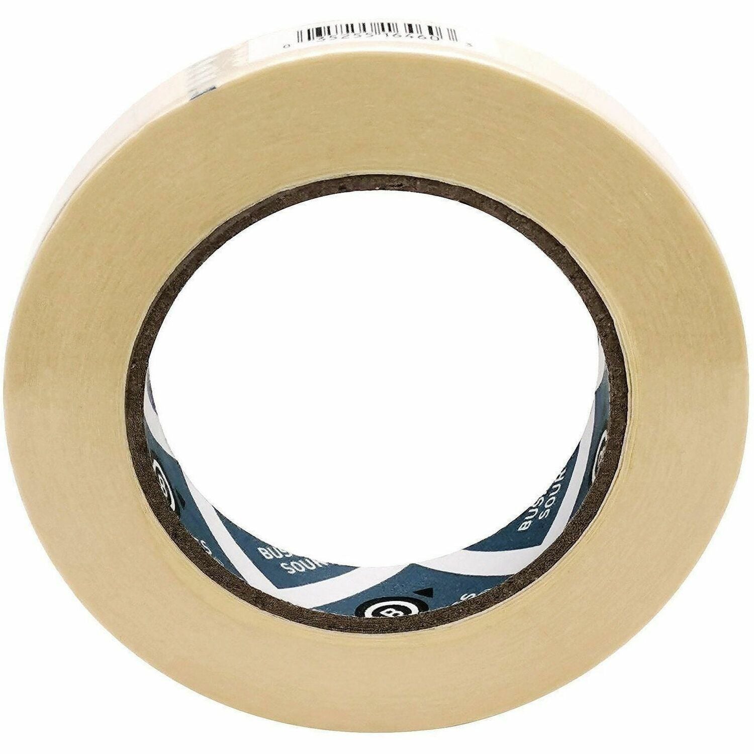 Business Source Utility-purpose Masking Tape, 0.75" x 60 yd, 3" Core, Tan, Crepe Paper Backing, 1 Roll