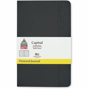 192 Pages - 60 lb Basis Weight - Bright White Paper - Black Cover - Soft Cover, Acid-free Paper, Pocket, Compact, Flexible Cover, Lightweight, Bleed Resistant, Expandable Pocket, Eco-friendly, Durable - Recycled - 1 Each