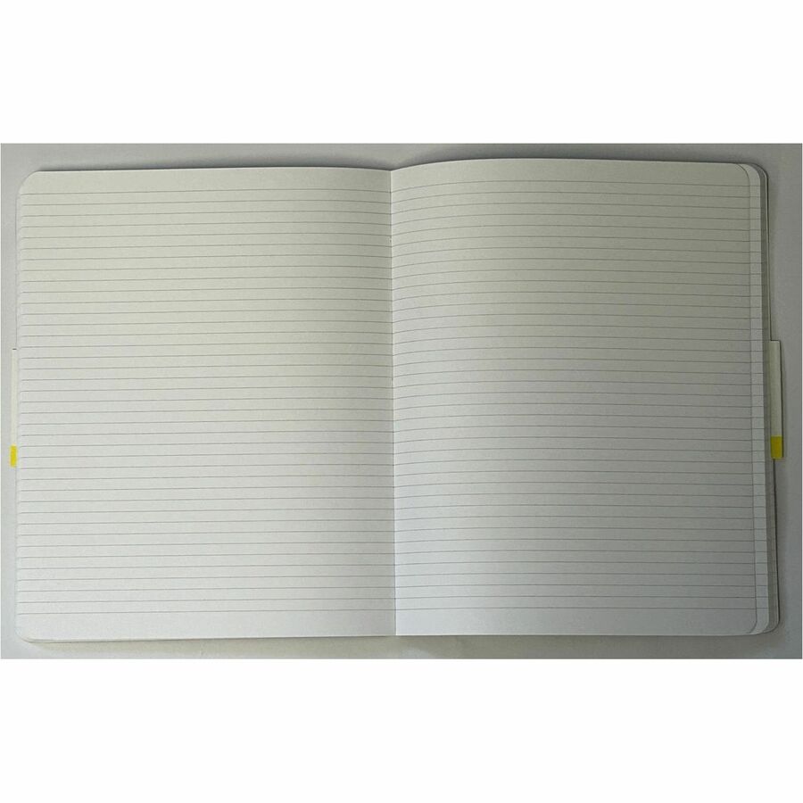 192 Pages - 60 lb Basis Weight - Bright White Paper - Soft Cover, Acid-free Paper, Pocket, Compact, Flexible Cover, Lightweight, Bleed Resistant, Expandable Pocket, Eco-friendly, Durable - Recycled - 1 Each