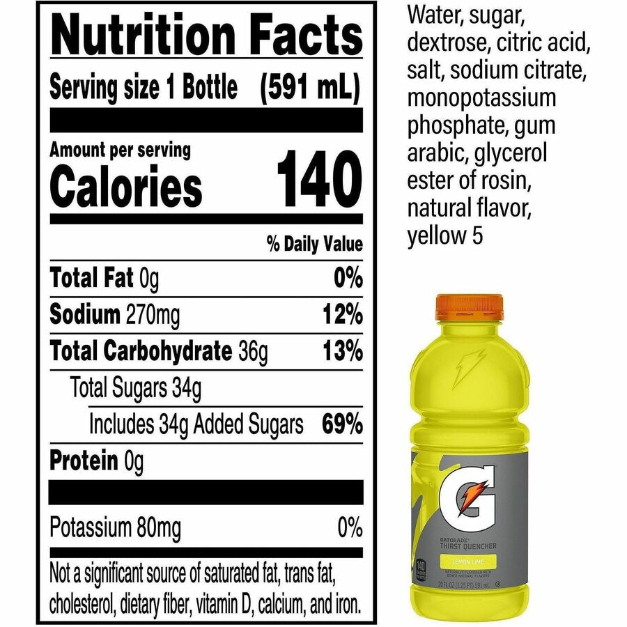 Drink;Gtrde Rnbw Vry;24Ct