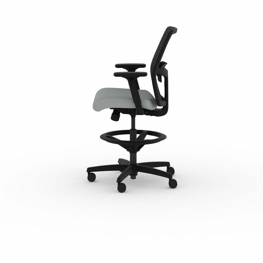HON Ignition 2.0 Sitting Stool - Charcoal Back Color - Low Back - Gray - 1 Each