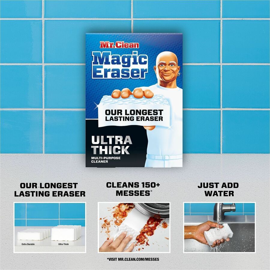 Mr. Clean Magic Eraser Sponge, All Purpose Cleaner, Ultra Thick