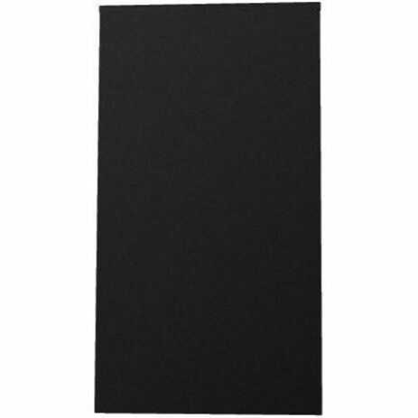 Rubbermaid Commercial Half Round Metallic Waste Receptacle - Open Top - 12 gal Capacity - Half-round - For Indoor, Commercial - Fire Resistant - Perforated, Fire-Safe - 32" Height x 18" Width x 9" Depth - Steel - Textured Black - 1 Each
