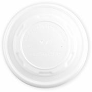 Round - 4.5" Diameter - Crystallized Polylactic Acid (CPLA) - Off White - 500 / Carton