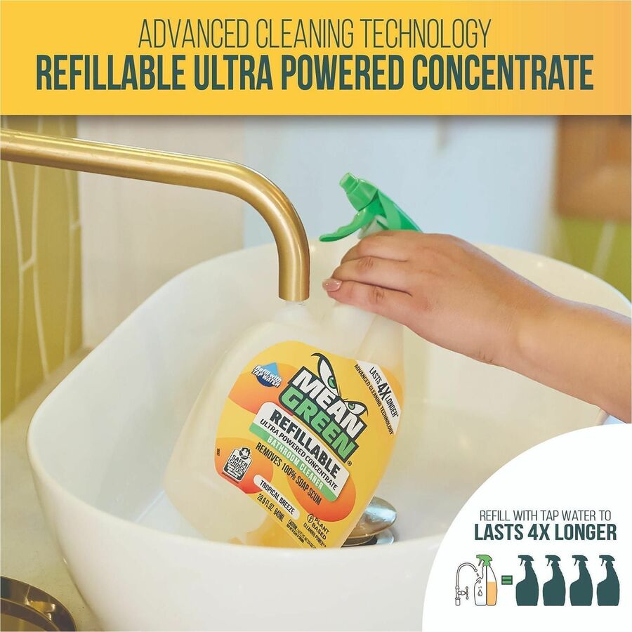 CLEANER;BATHROOM;REFILLABLE
