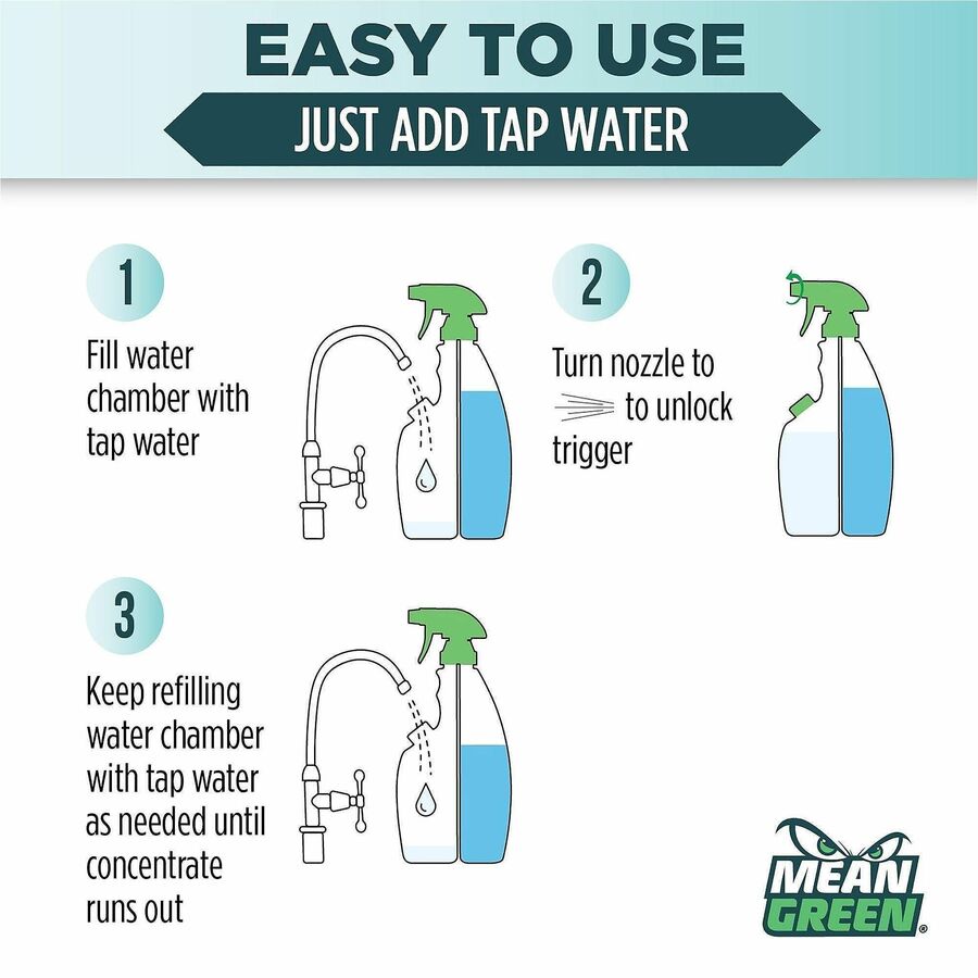 CLEANER;GLASS;REFILLABLE