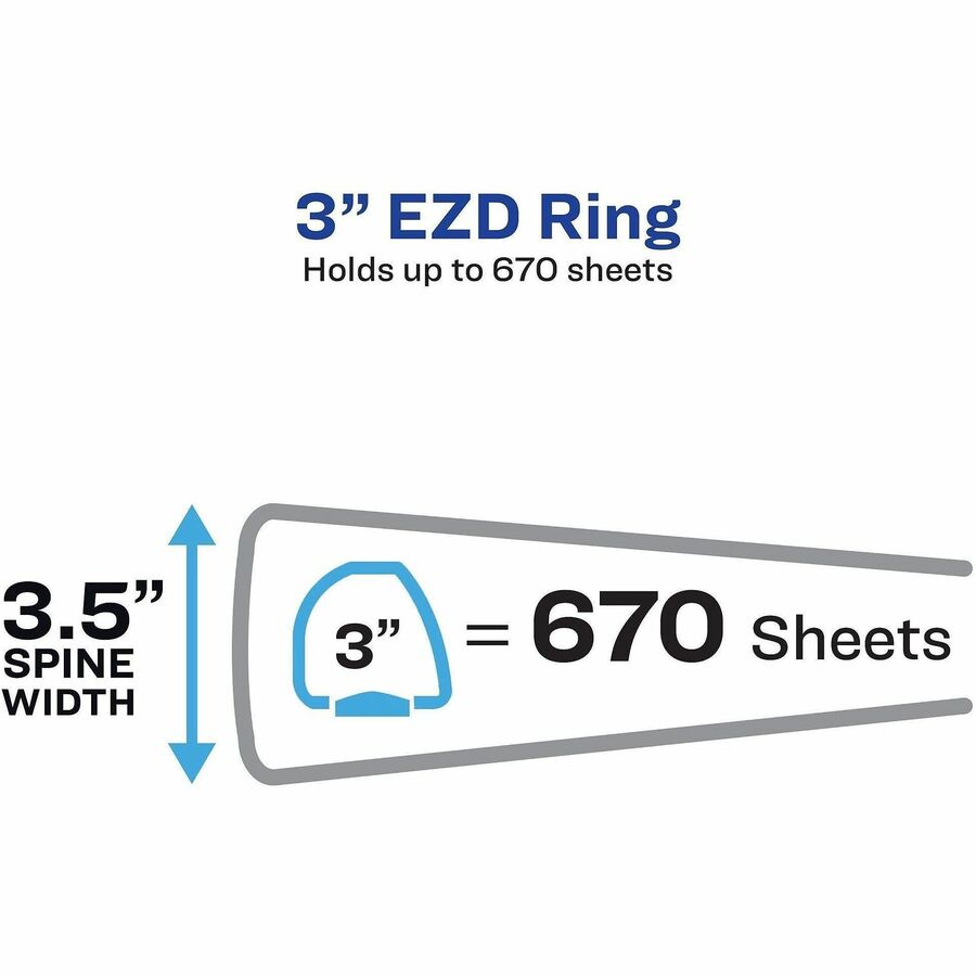 Avery&reg; One Touch Ring Heavy-Duty View Binder