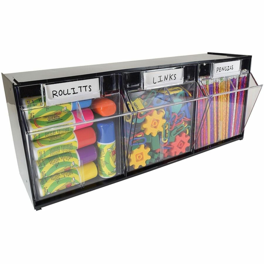 Deflecto Modular Tilt Bin Storage System