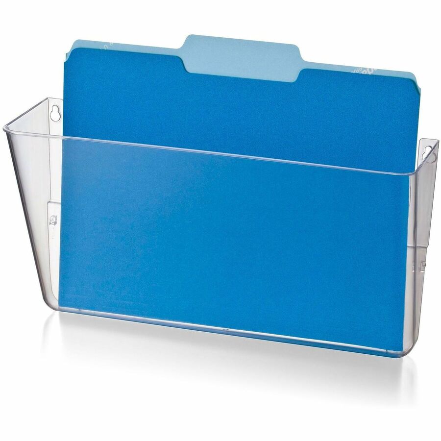 7" Height x 13" Width x 4" Depth - Interlockable, Expandable - Clear