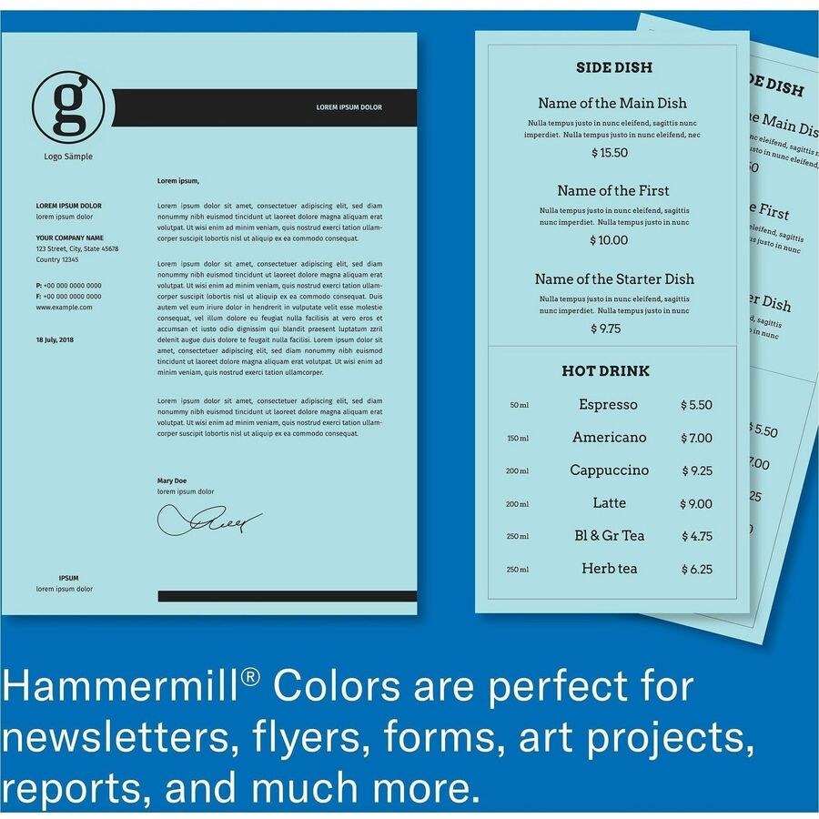 Hammermill 24lb Color Paper