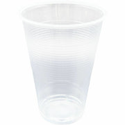 Genuine Joe Transparent Cups - 10 fl oz - Transparent, Clear - Plastic - Cold, Beverage, Picnic - 10 / Carton