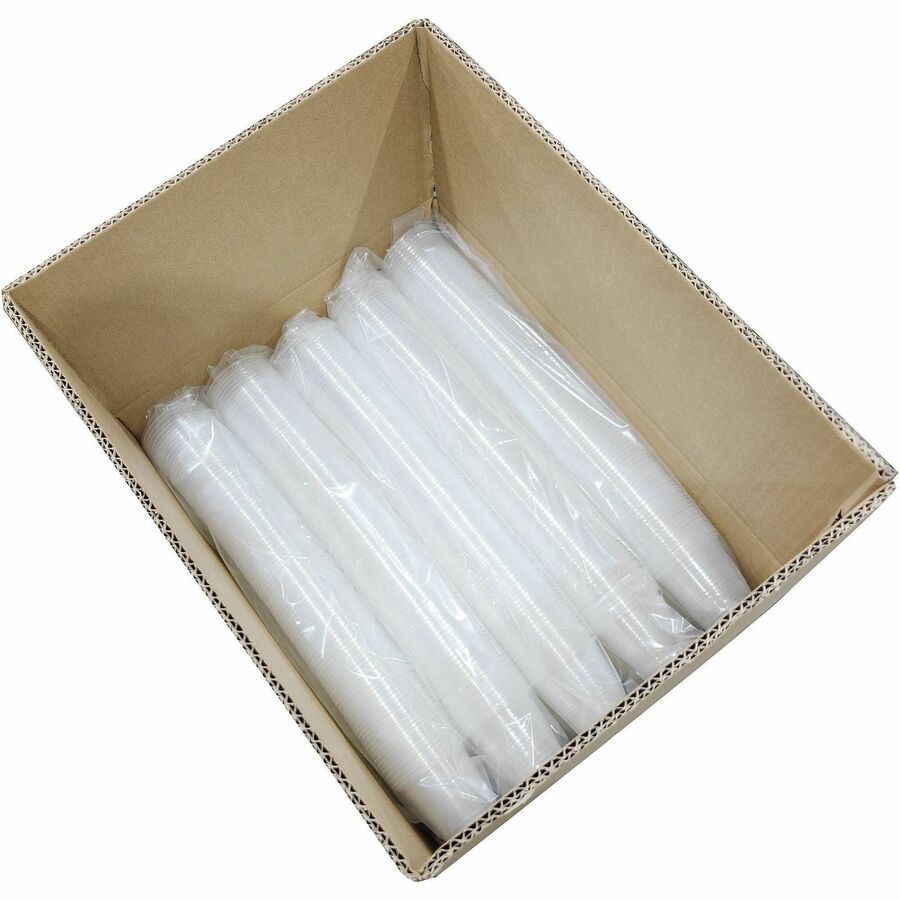Genuine Joe Transparent Cups - 3.50 fl oz - Clear, Transparent - Cold, Beverage, Picnic - 25 / Carton