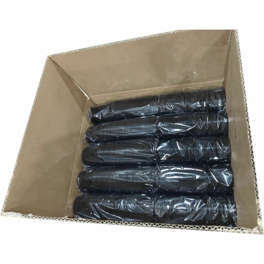 5.50 fl oz - Leak Proof Closure - Black - 50 / Carton