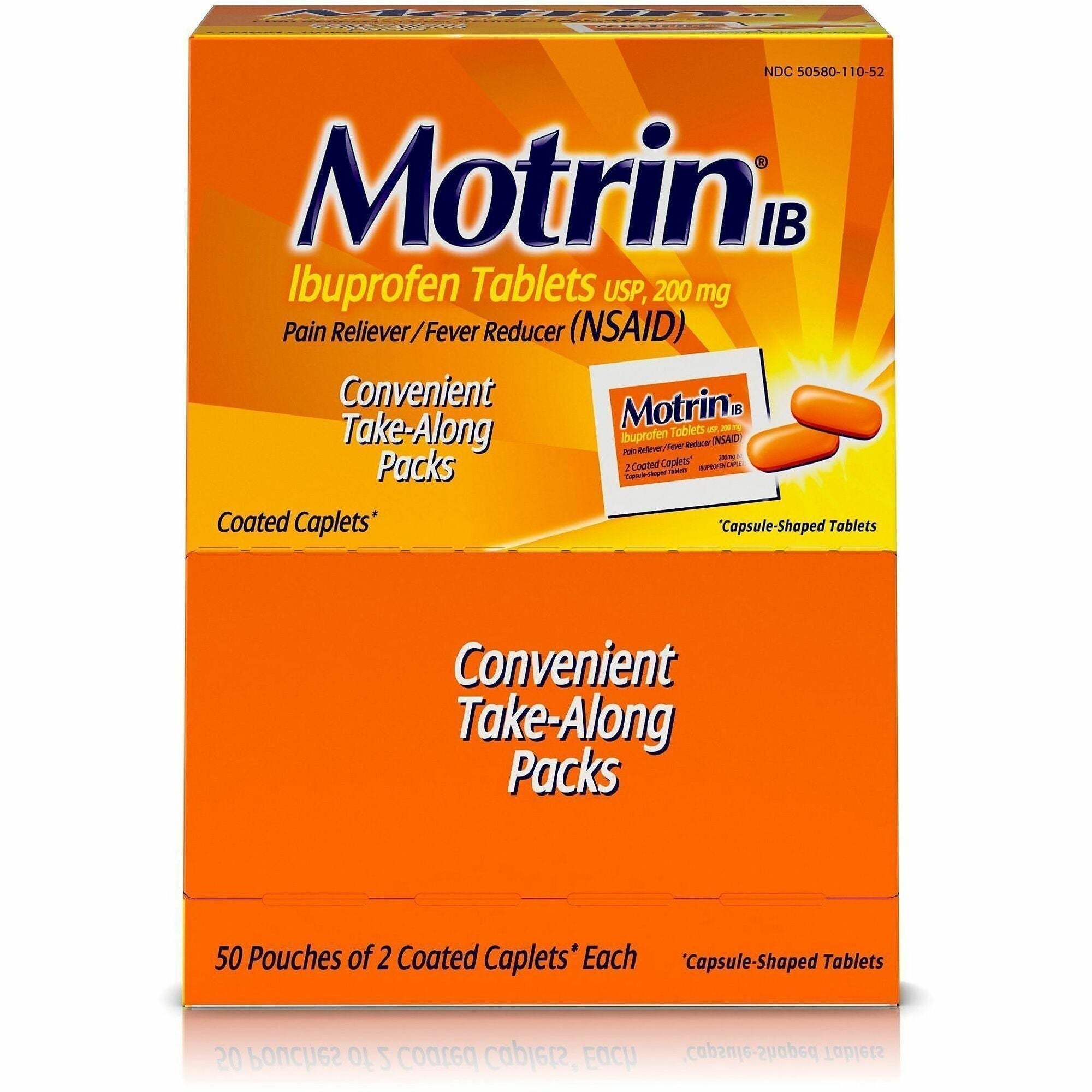 Motrin Ibuprofen Pain Reliever