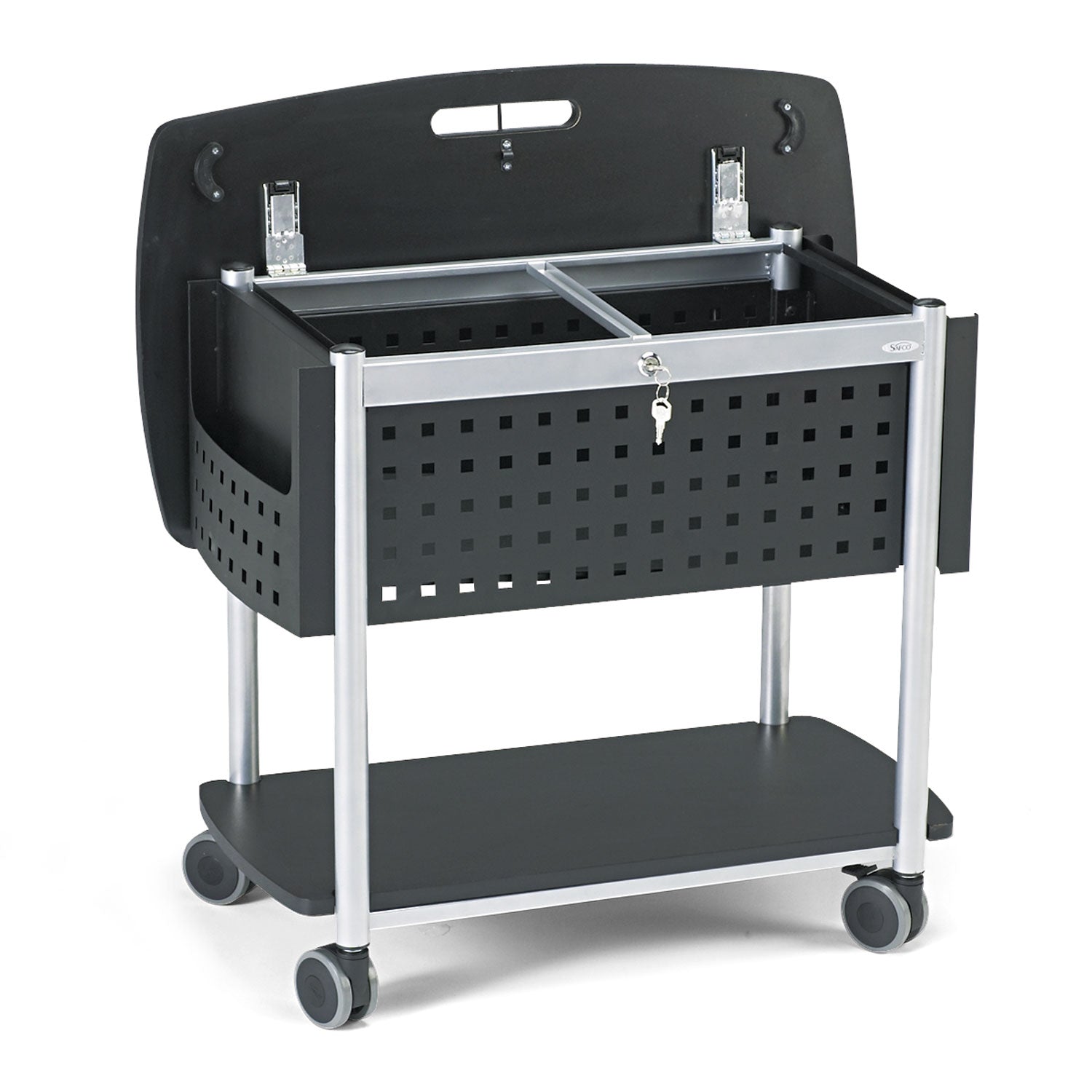 Scoot Cart Tub File W Lid Kd
