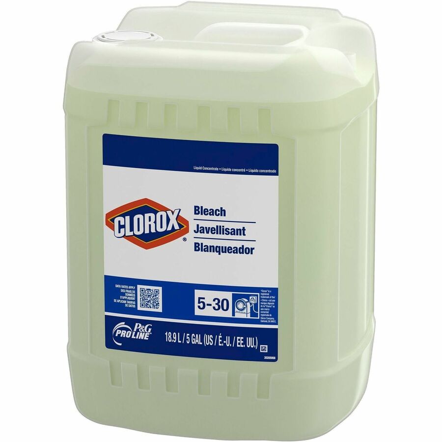 PRO LINE Clorox Bleach Laundry Additive, 639.1 fl oz (20 quart), Phthalate-free, Triclosan-free, 1 Pack