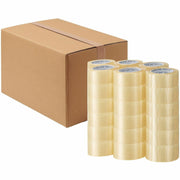 110 yd Length x 2" Width x 2 mil Thickness - Clear - Acrylic - Acrylic Adhesive - For Carton, Sealing, Multipurpose, Packaging, Box - 1 Carton