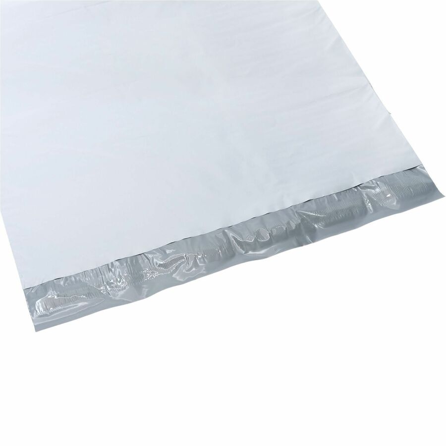 Mailing/Shipping - #7 - 14 1/2" Width x 19" Length - Self-sealing - White - Polyethylene - 1 / Carton
