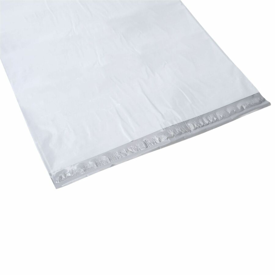 Mailing/Shipping - #8 - 19" Width x 24" Length - Self-sealing - White - Polyethylene - 1 / Carton
