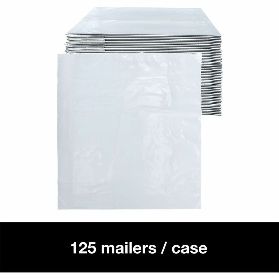 Mailing/Shipping - #9 - 24" Width x 24" Length - Self-sealing - White - Polyethylene - 1 / Carton