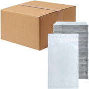 Mailing/Shipping - #0 - 6" Width x 9" Length - Self-sealing - White - Polyethylene - 1 / Carton