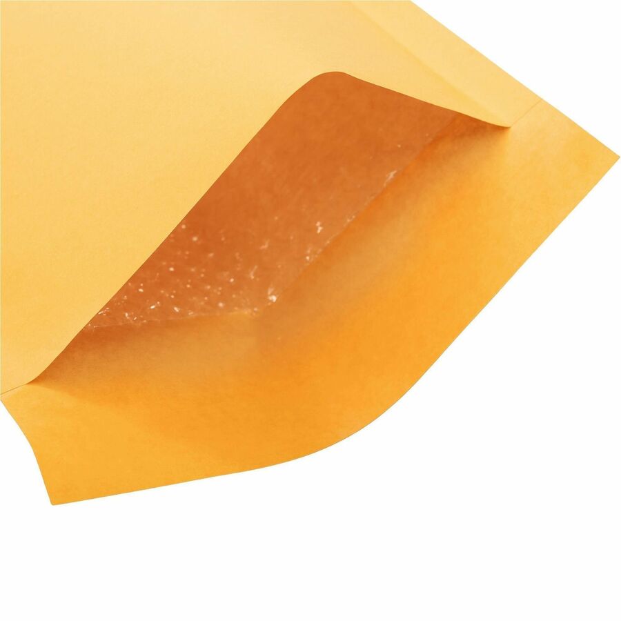 Bubble/Shipping - #0 - 6 1/2" Width x 10" Length - Self-sealing - Clear - Kraft - 1 / Carton
