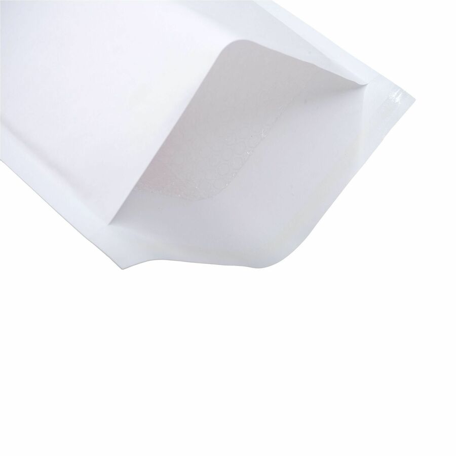Bubble/Shipping - #3 - 8 1/2" Width x 14 1/2" Length - Self-sealing - White - Paper - 1 / Carton